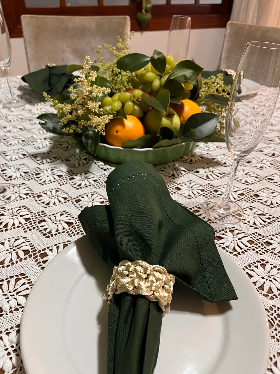 Peça decorativa de macramê AZ Studio Macramê